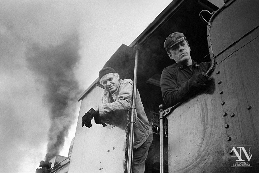 Photo Reportage Locomotiva a Vapore Treno Natura Siena Val D'Orcia